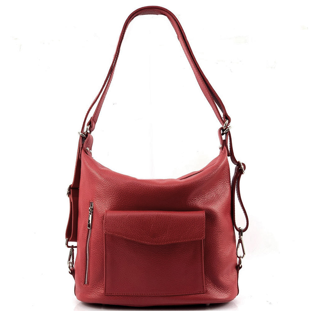 Lidia leather shoulder bag