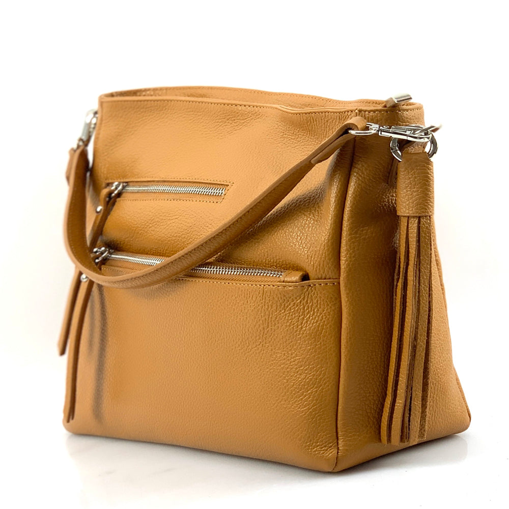 Evelyn leather shoulder bag shoulder bag