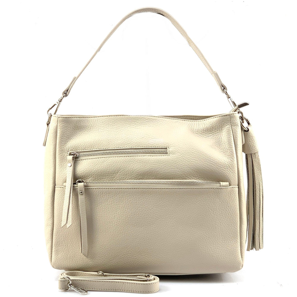 Evelyn leather shoulder bag shoulder bag