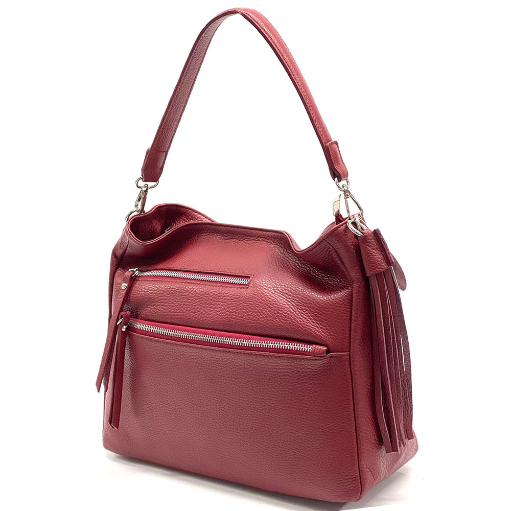 Evelyn leather shoulder bag shoulder bag