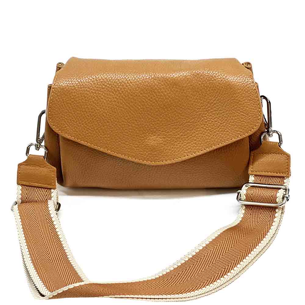 Adina cow leather cross-body bag