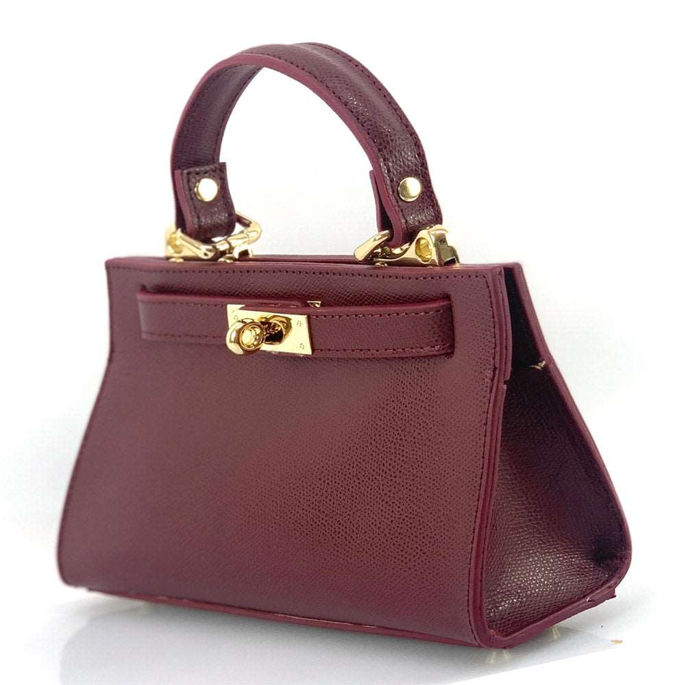 Ambra Leather Handbag handbag