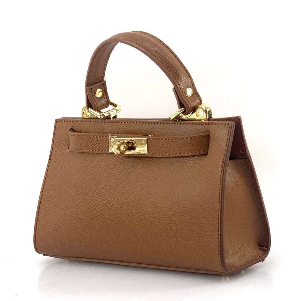 Ambra Leather Handbag handbag