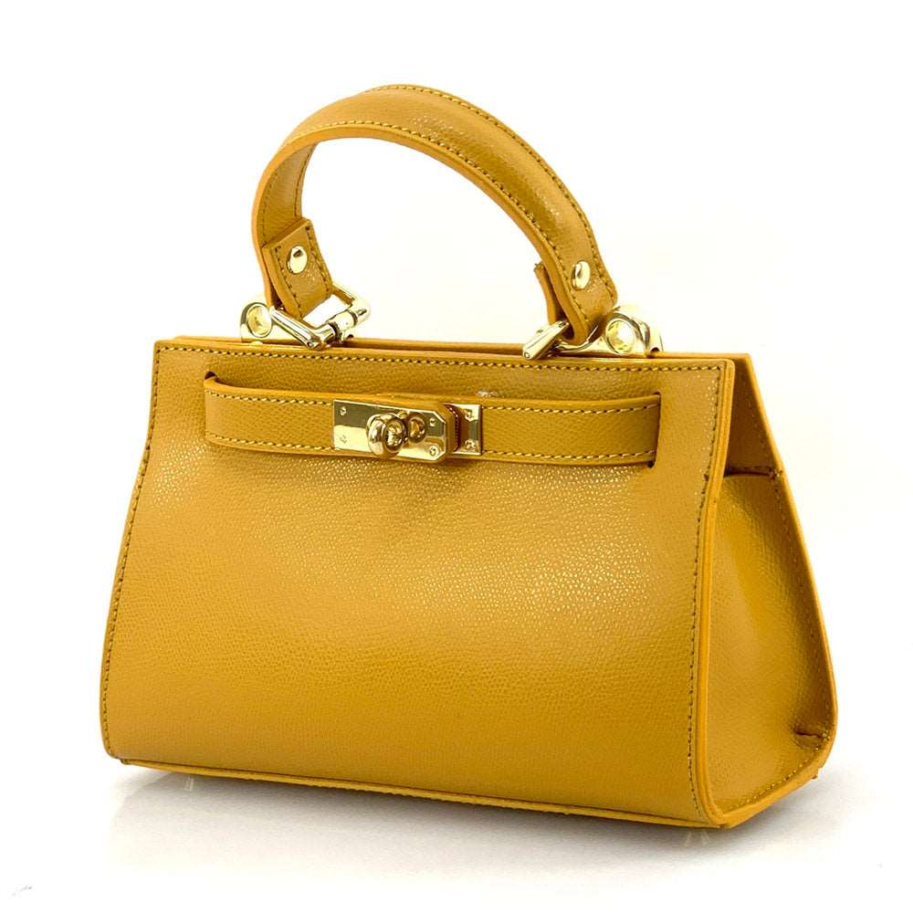 Ambra Leather Handbag handbag