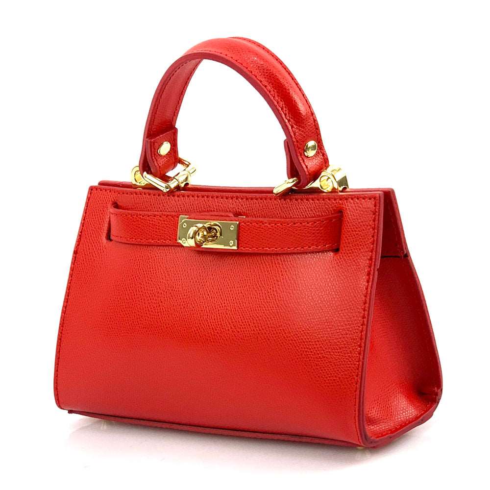 Ambra Leather Handbag handbag