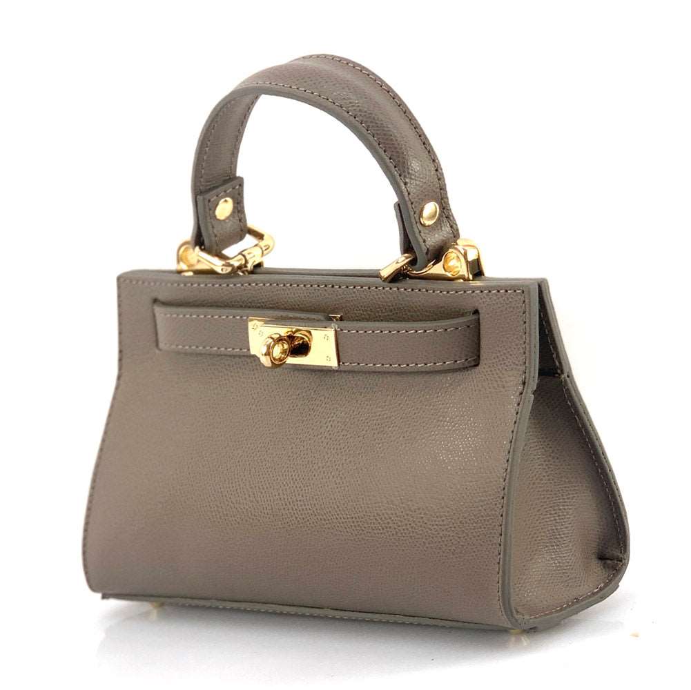 Ambra Leather Handbag handbag