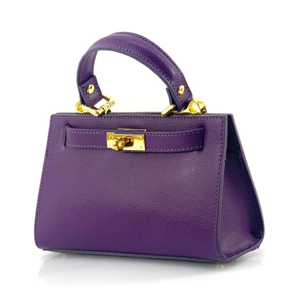 Ambra Leather Handbag handbag