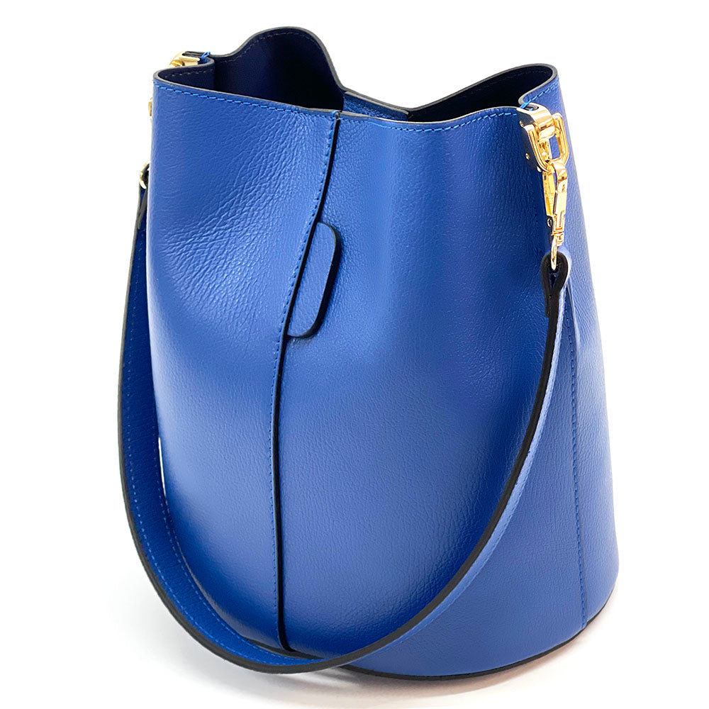 Maddalena GM leather bucket bag