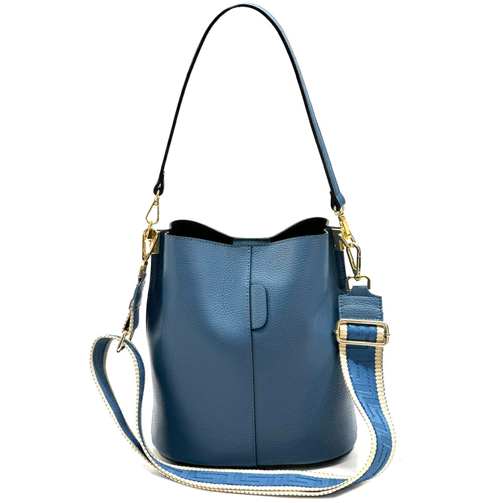 Maddalena GM leather bucket bag