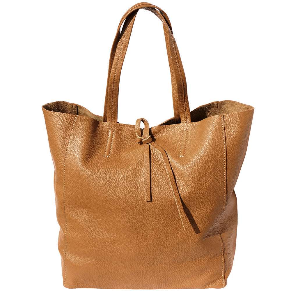 Babila leather bag Colour Tan handbag