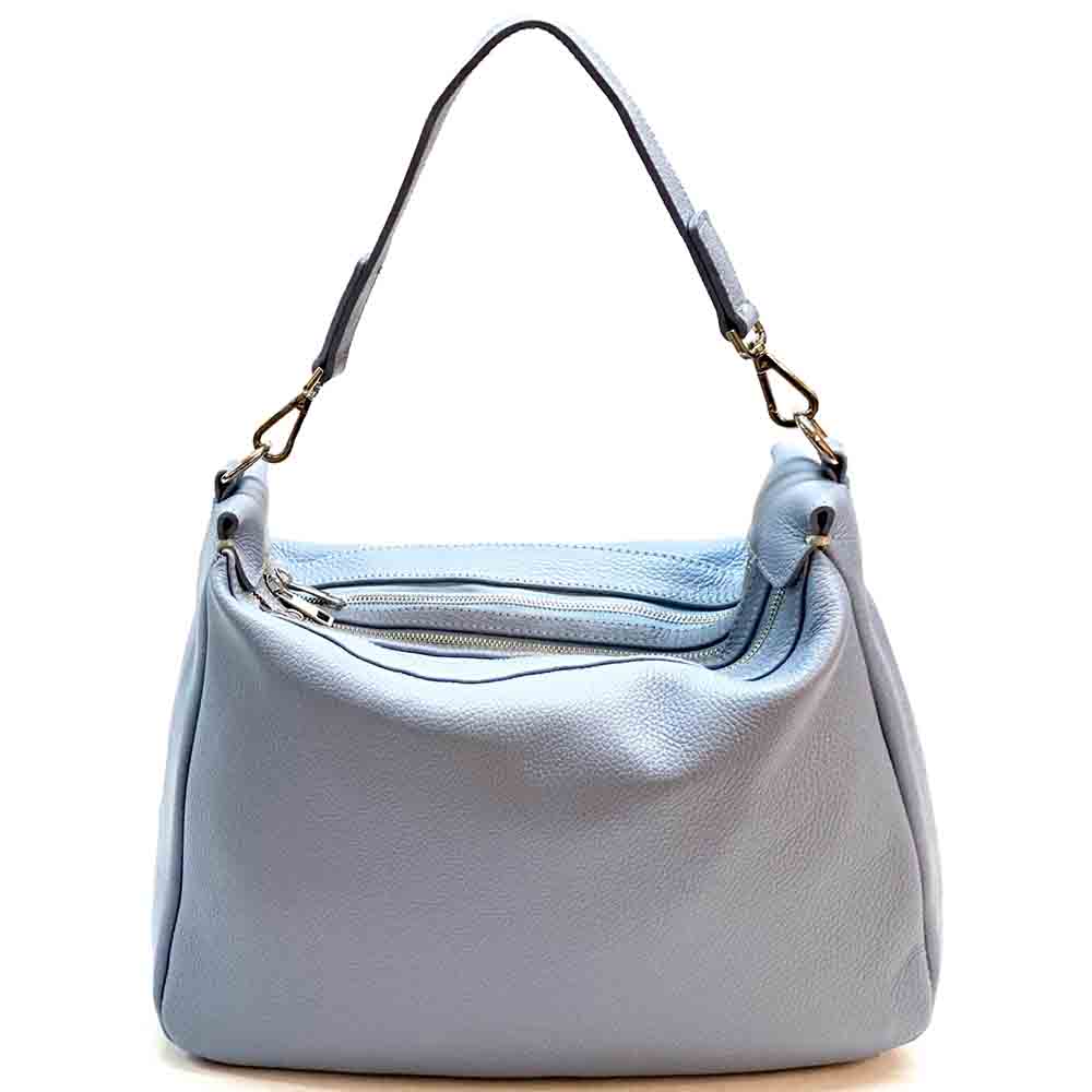 Assunta leather shoulder bag