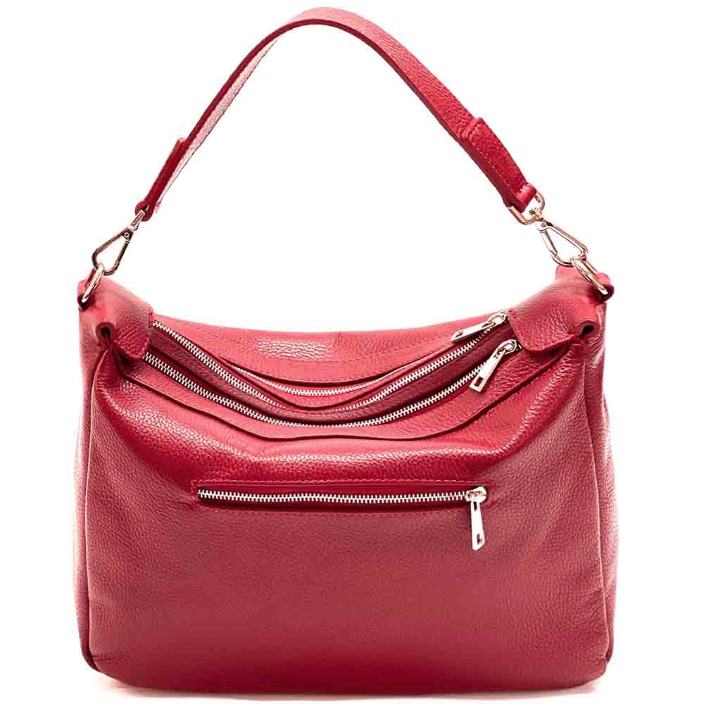 Assunta leather shoulder bag