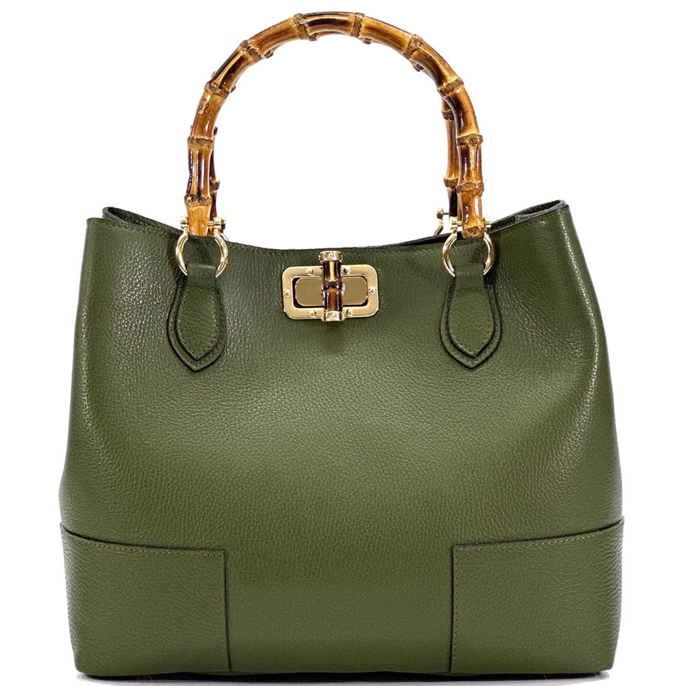 Fabrizia Leather Handbag