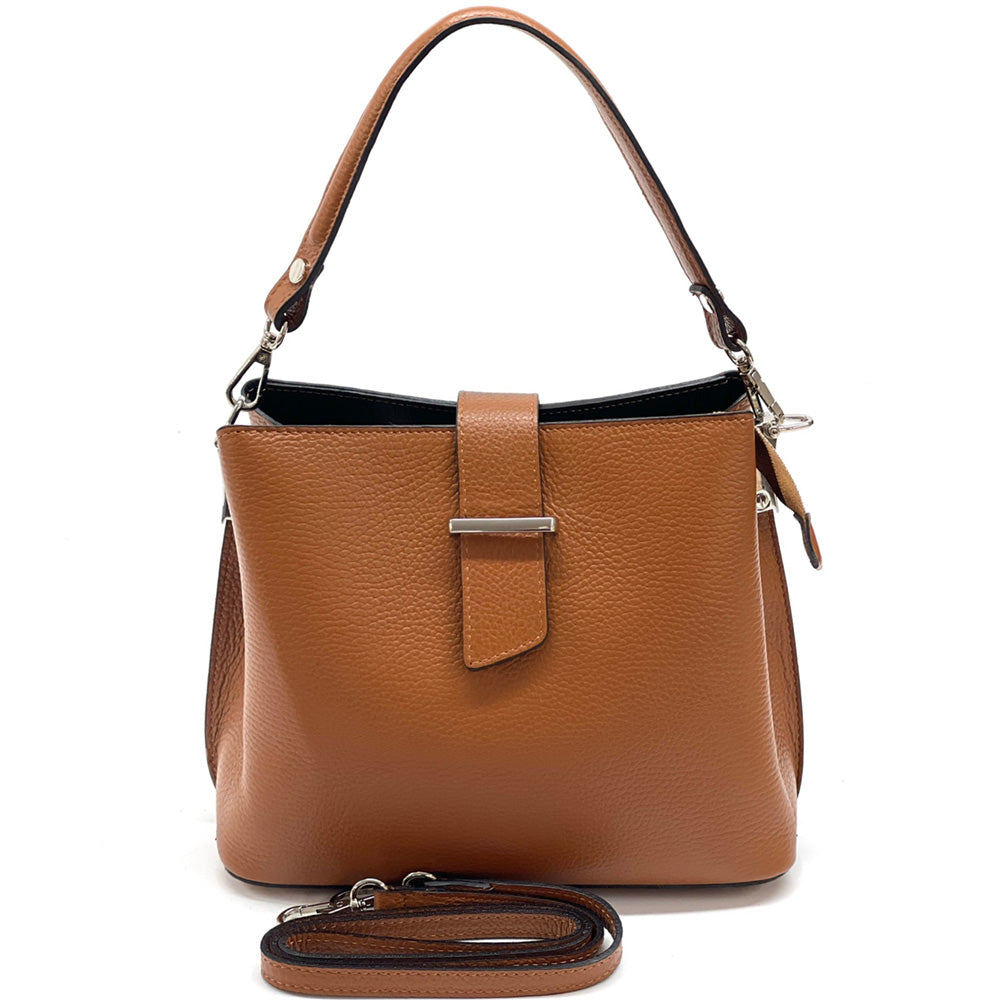 Kristen T leather shoulder bag