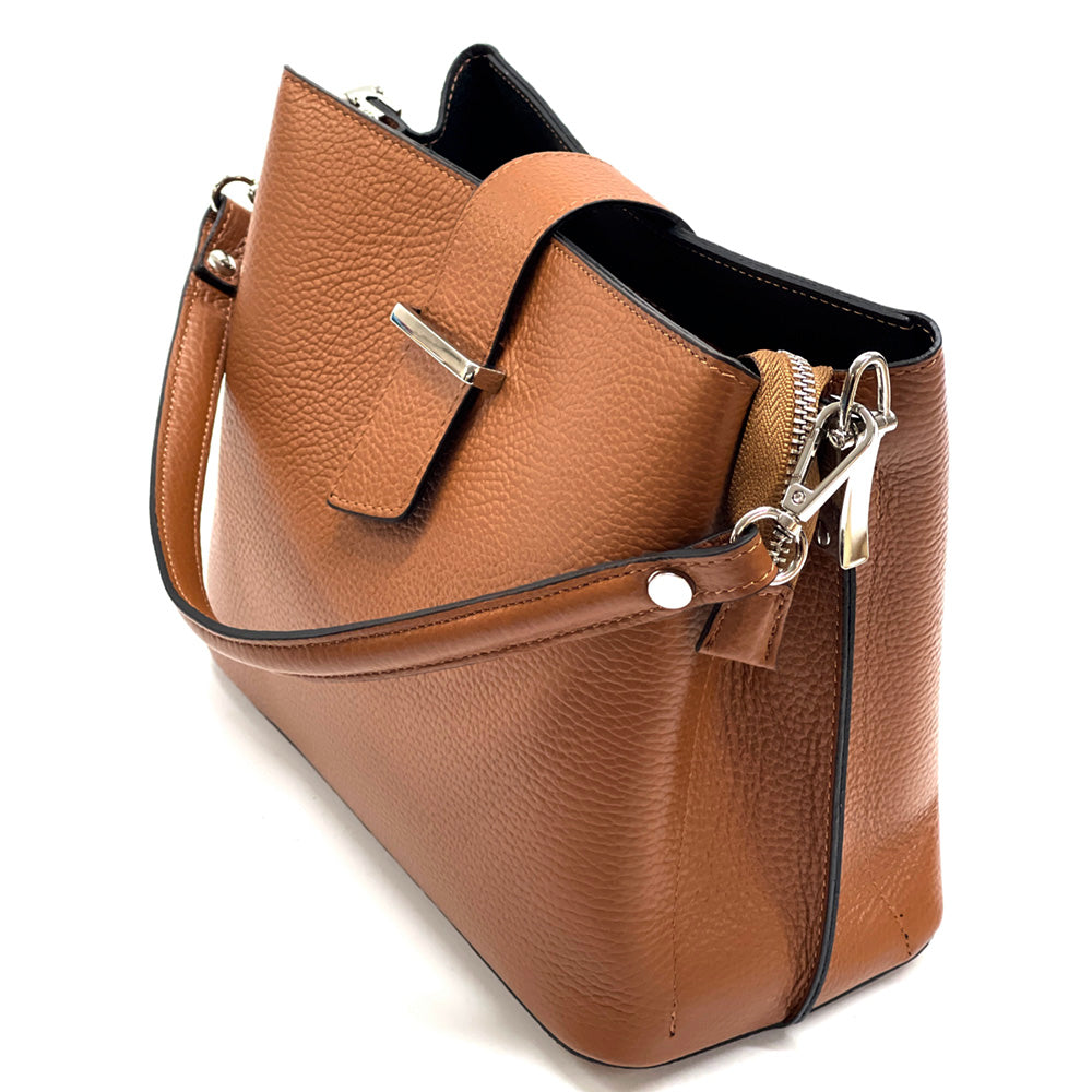 Kristen T leather shoulder bag