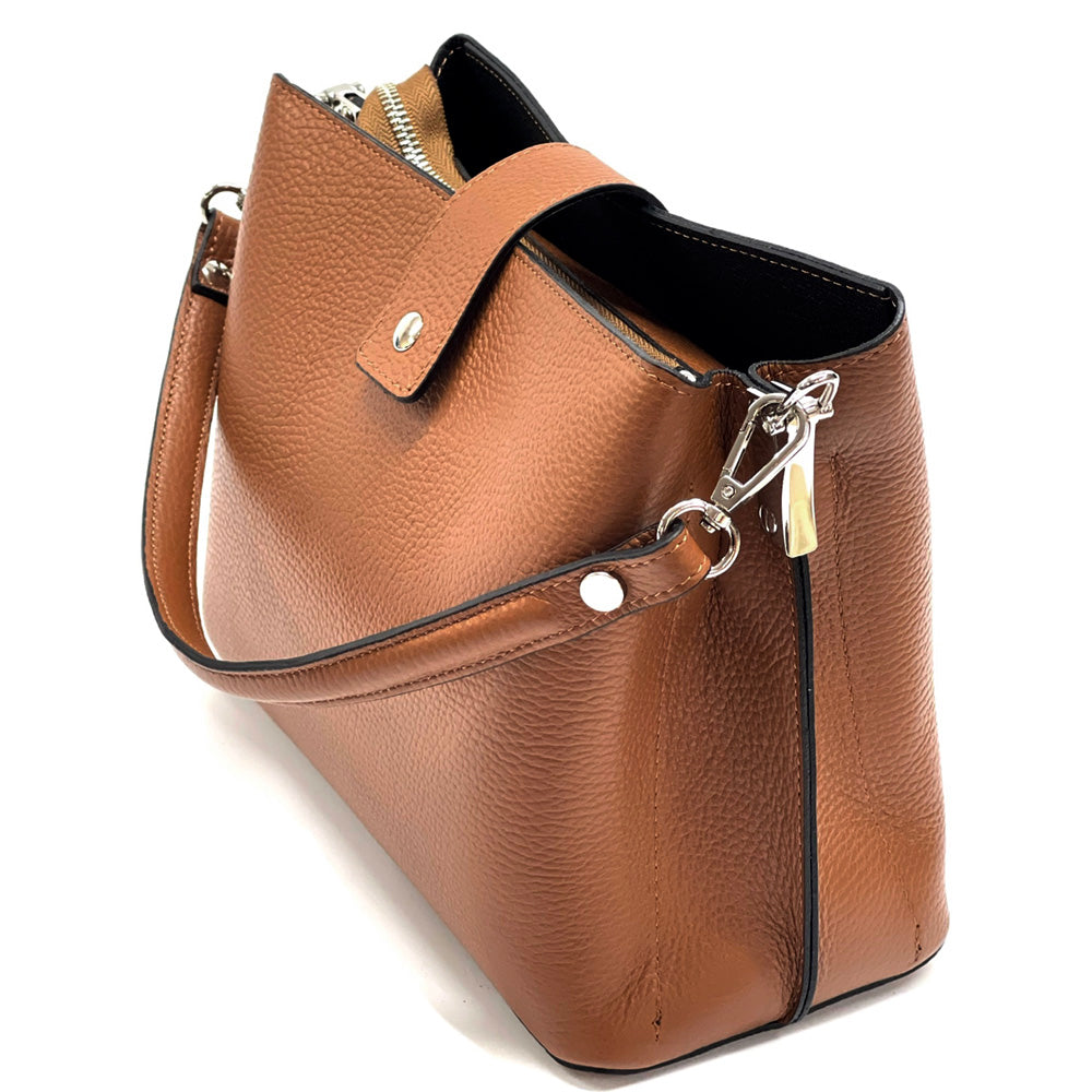 Kristen T leather shoulder bag