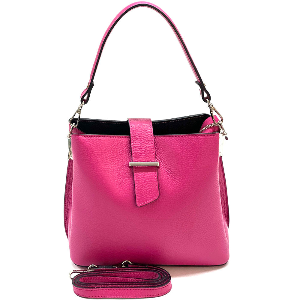 Kristen T leather shoulder bag