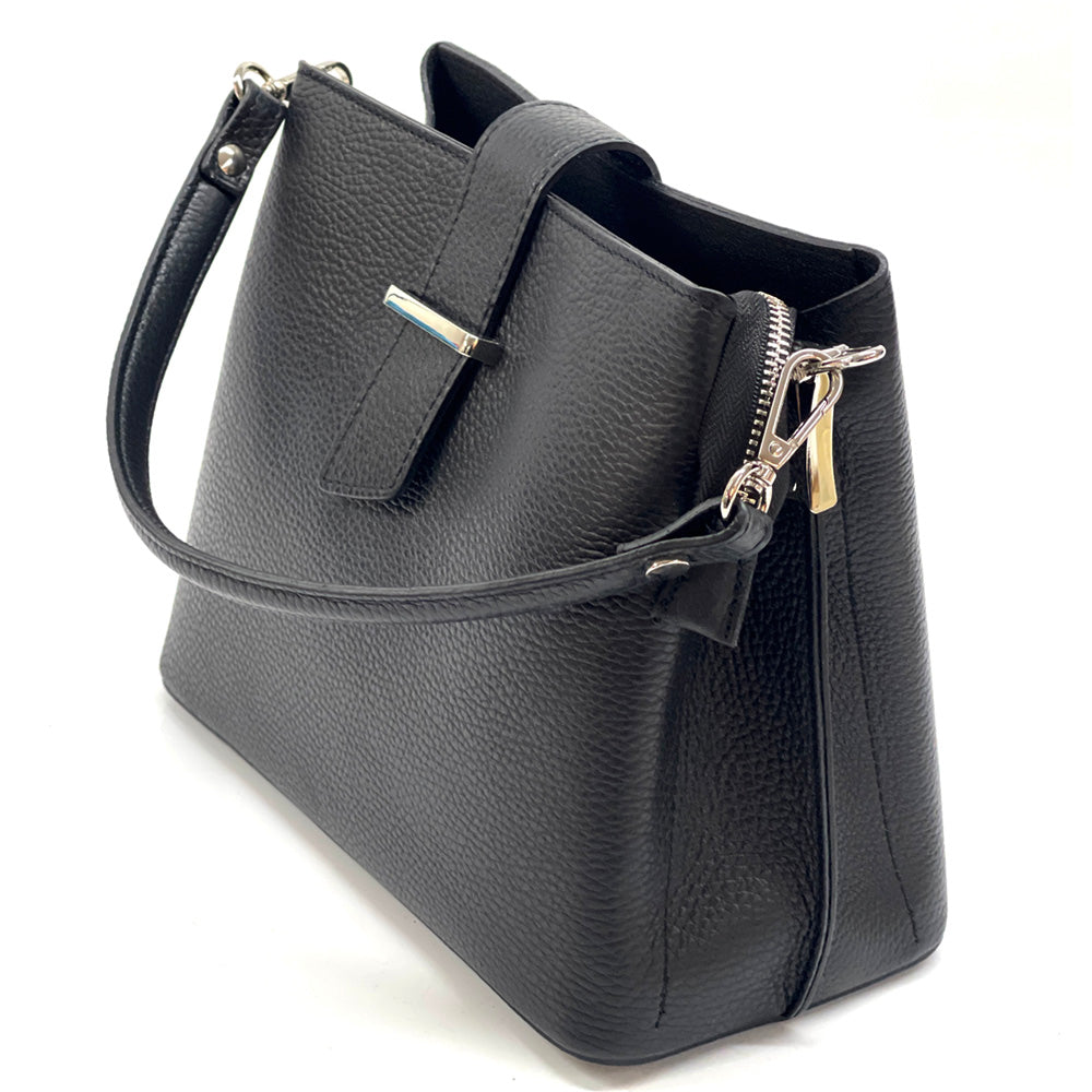 Kristen T leather shoulder bag