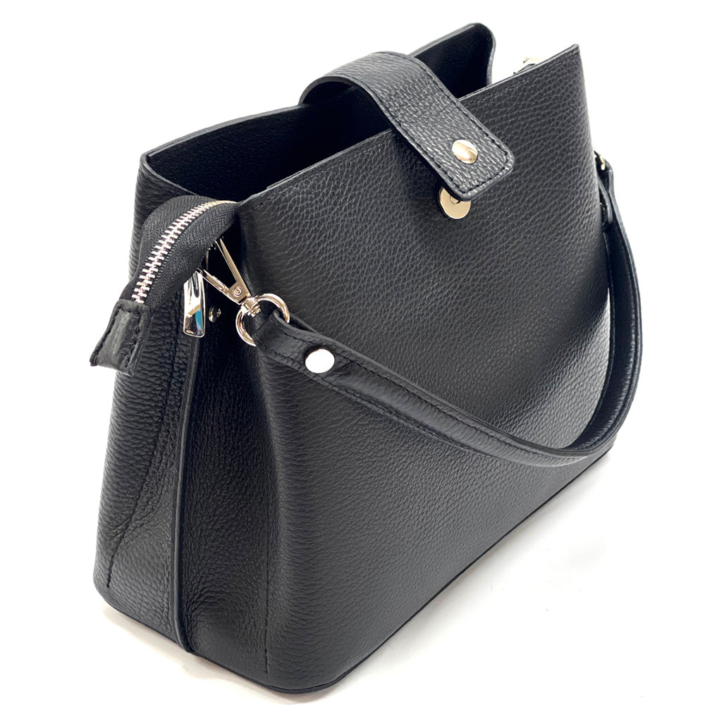 Kristen T leather shoulder bag