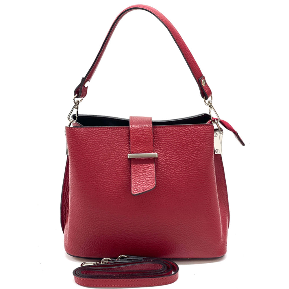 Kristen T leather shoulder bag