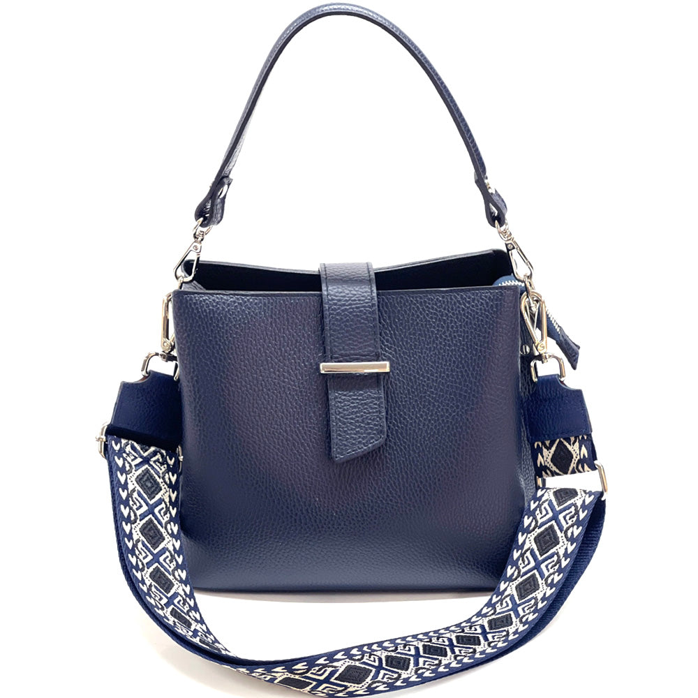 Kristen T leather shoulder bag