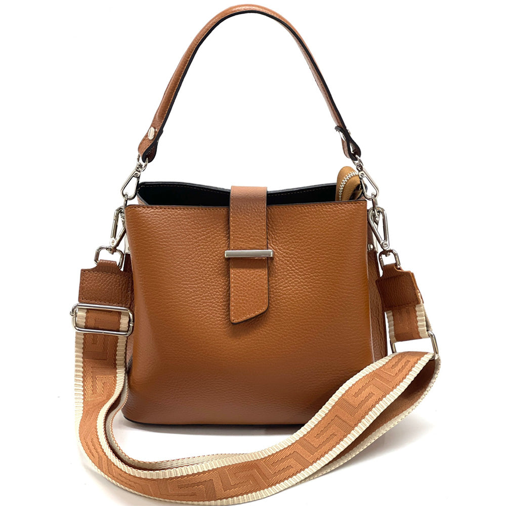 Kristen T leather shoulder bag