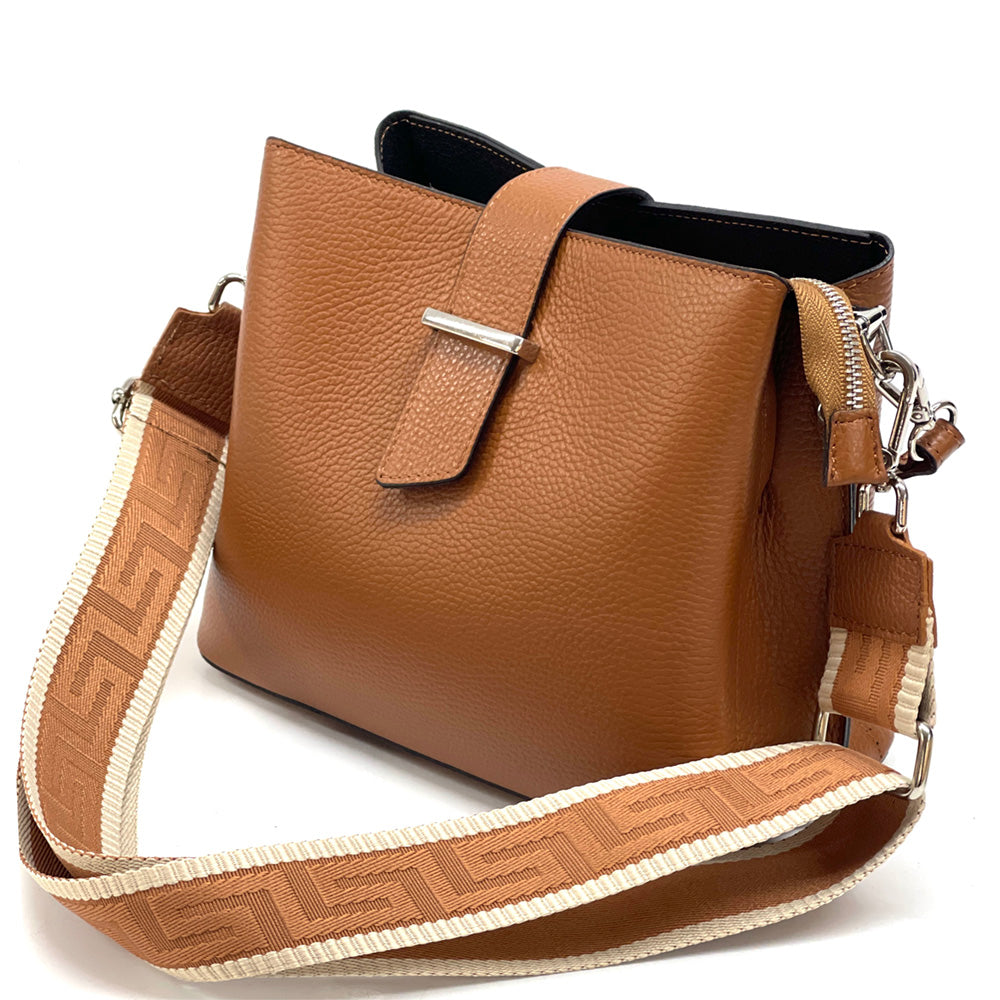 Kristen T leather shoulder bag