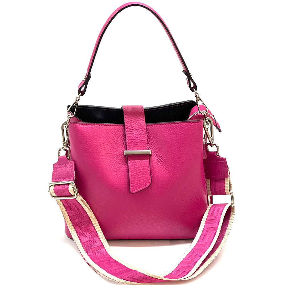 Kristen T leather shoulder bag