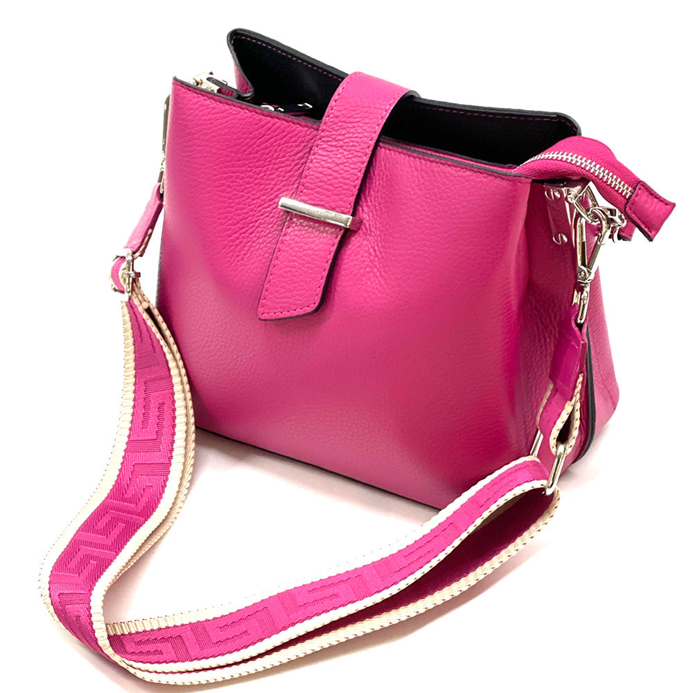 Kristen T leather shoulder bag