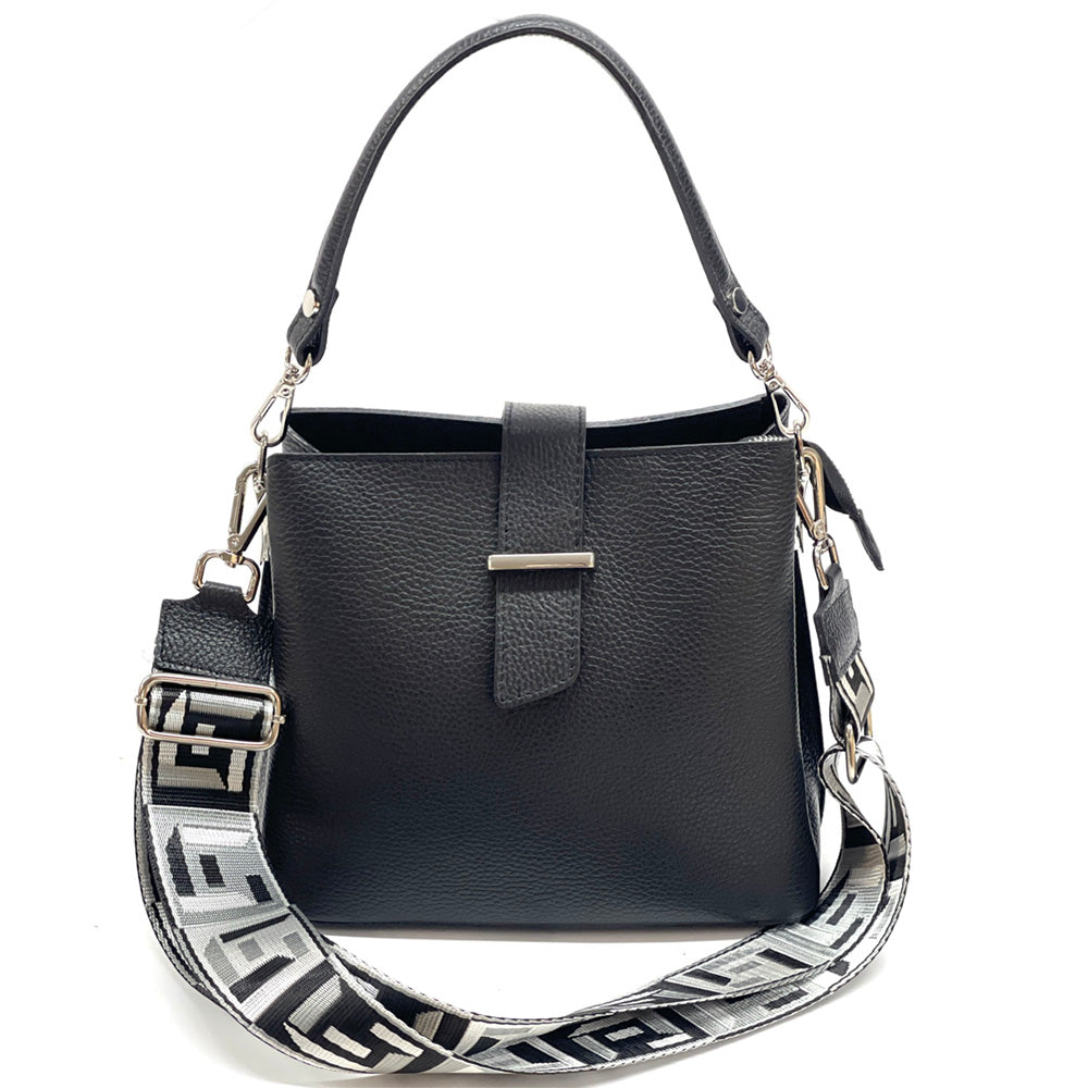 Kristen T leather shoulder bag