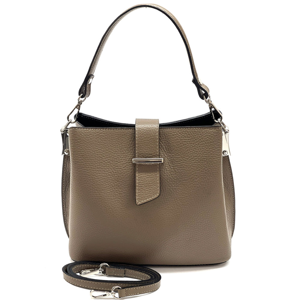 Kristen T leather shoulder bag