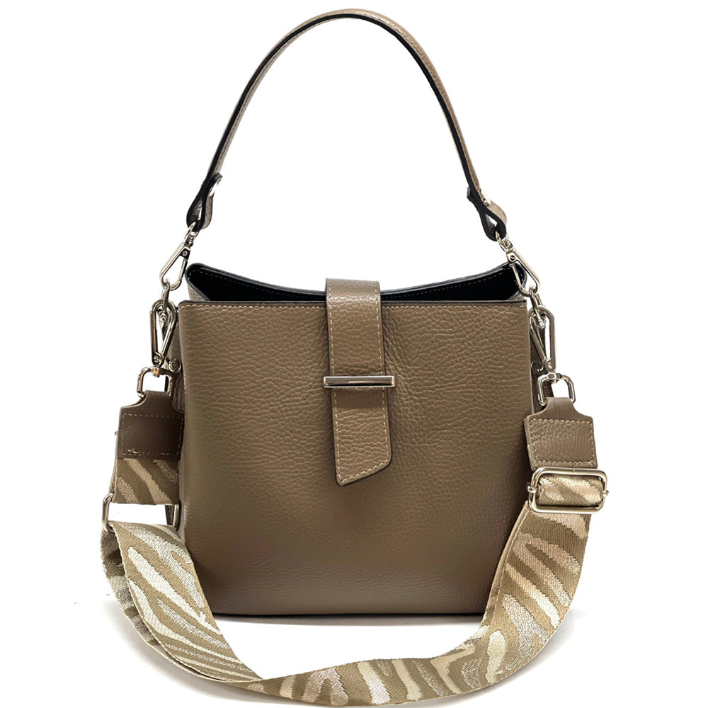 Kristen T leather shoulder bag