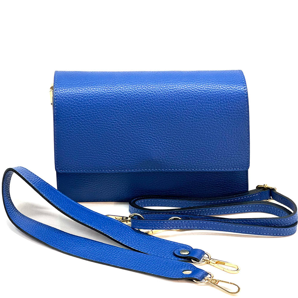 Wristlet made with cow leather handbag