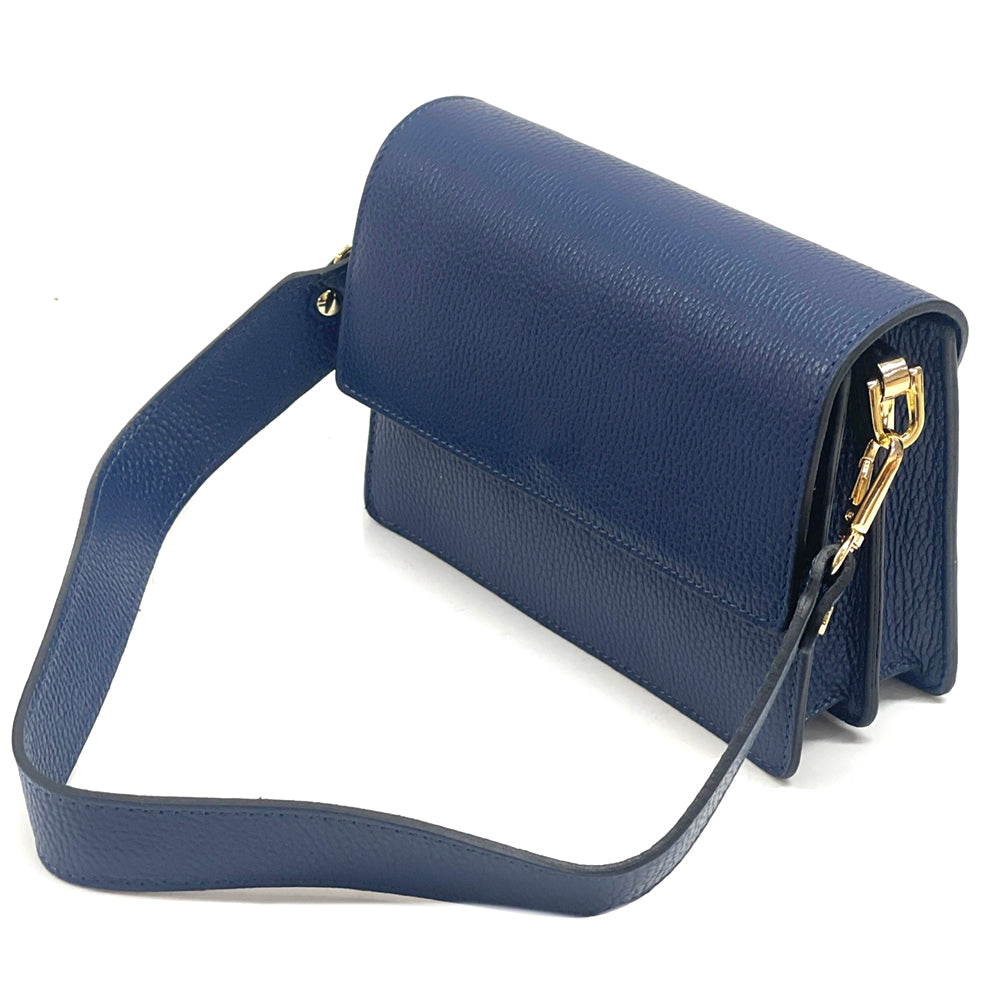 Wristlet made with cow leather handbag