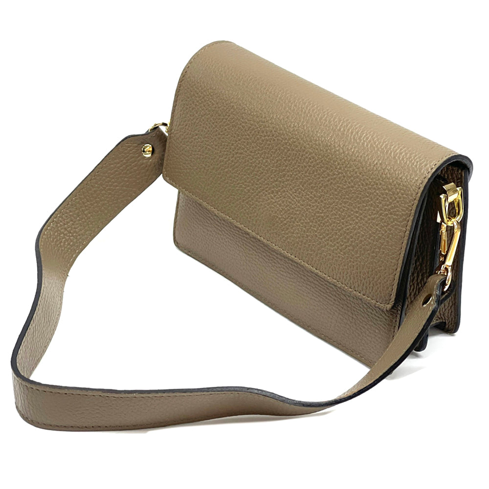 Wristlet made with cow leather handbag