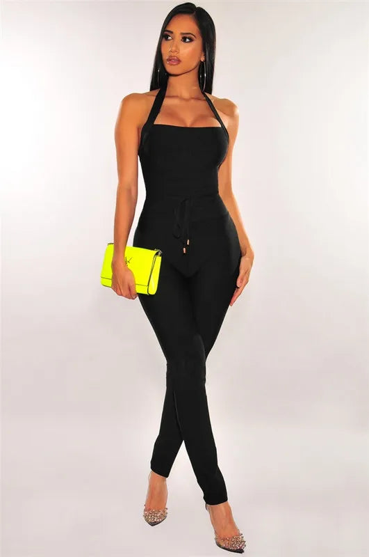 Rayon Bandage Jumpsuit