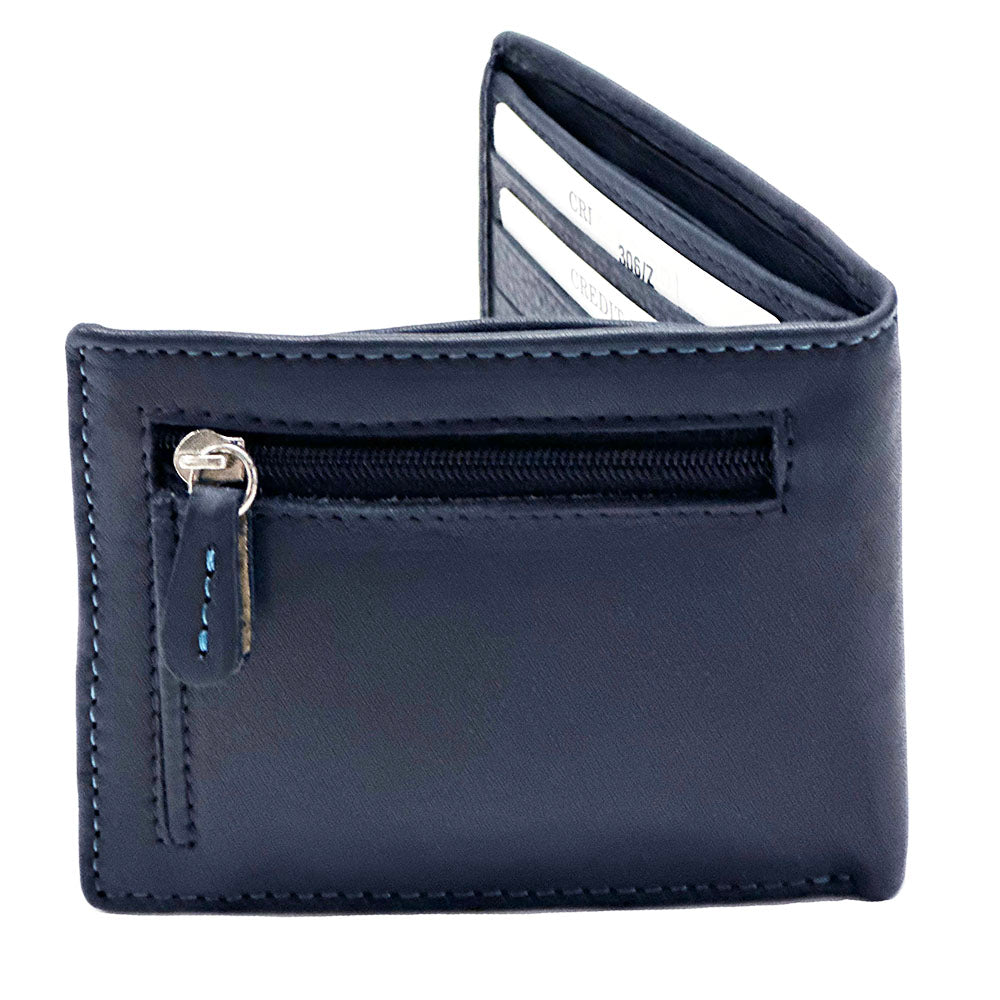 Lino Zip cow leather wallet