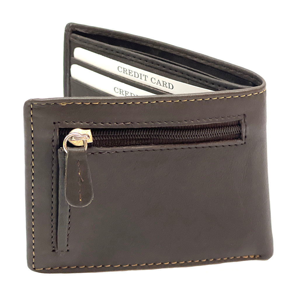 Lino Zip cow leather wallet