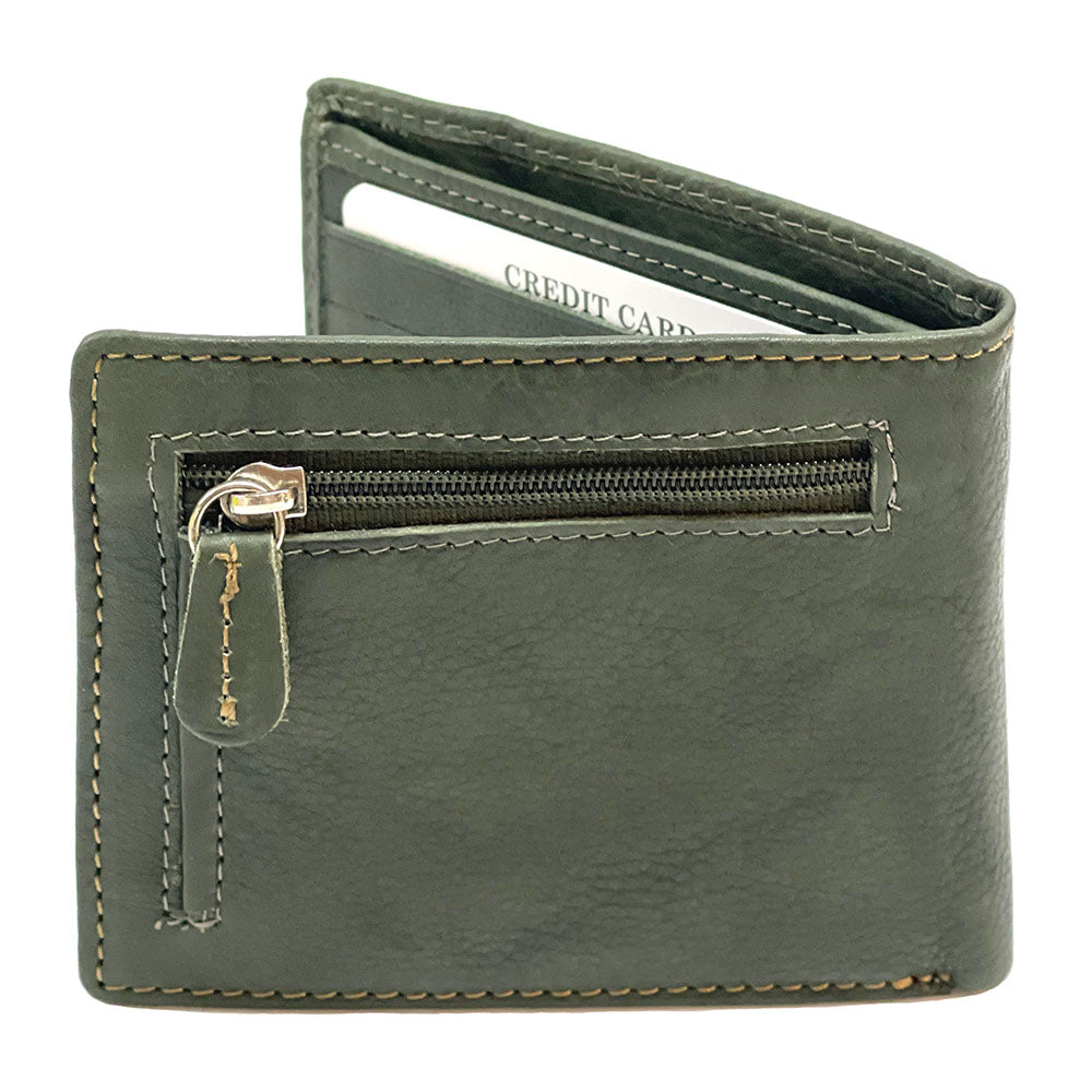 Lino Zip cow leather wallet