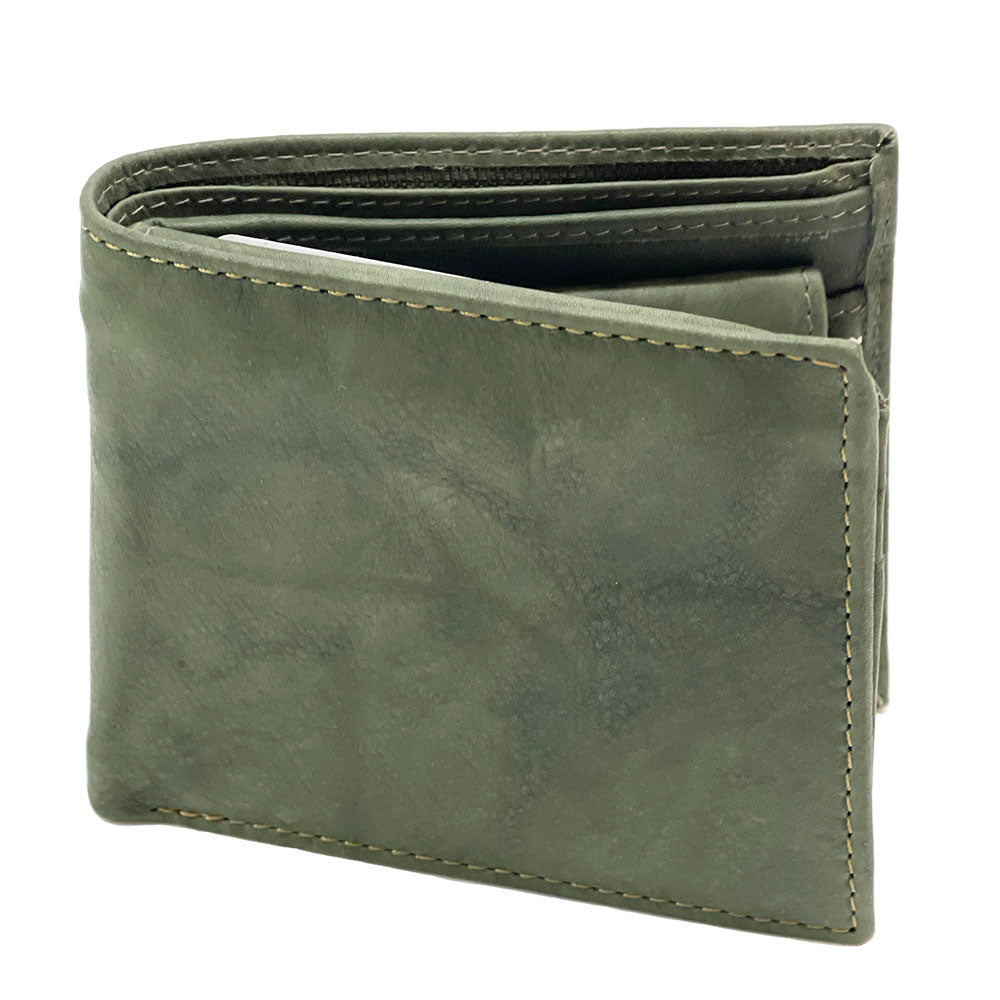 Aaron cow Leather wallet