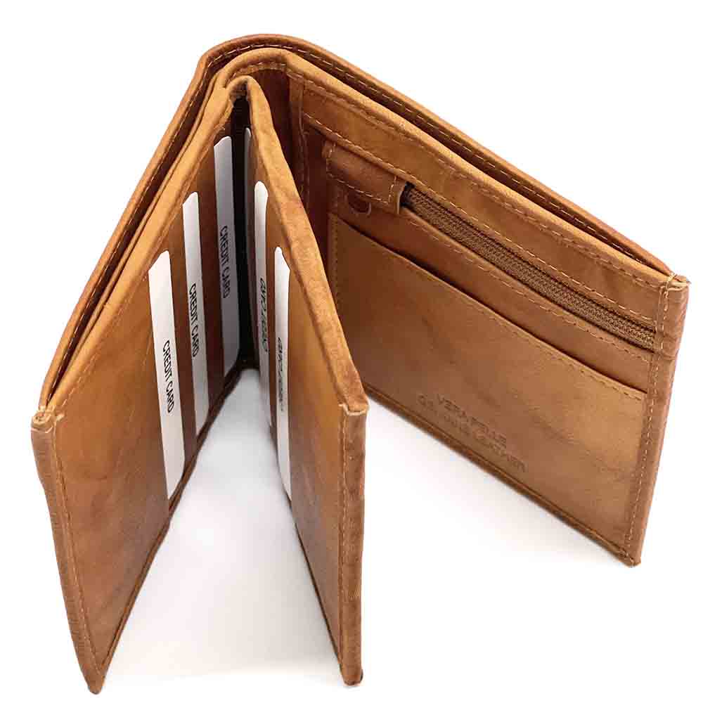 Valerio cow Leather Wallet