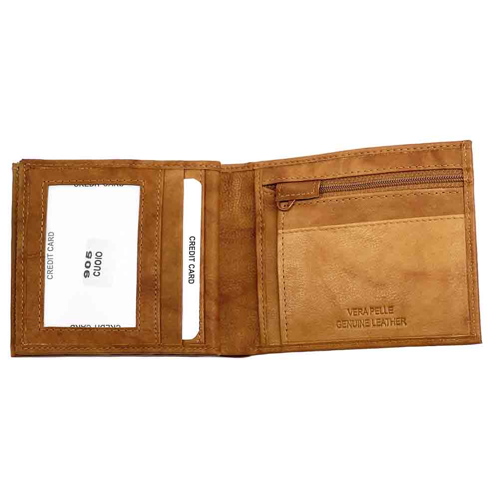 Valerio cow Leather Wallet