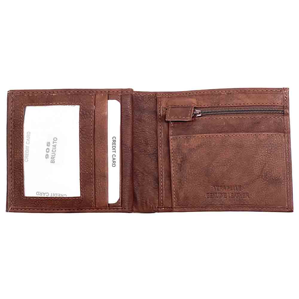 Valerio cow Leather Wallet