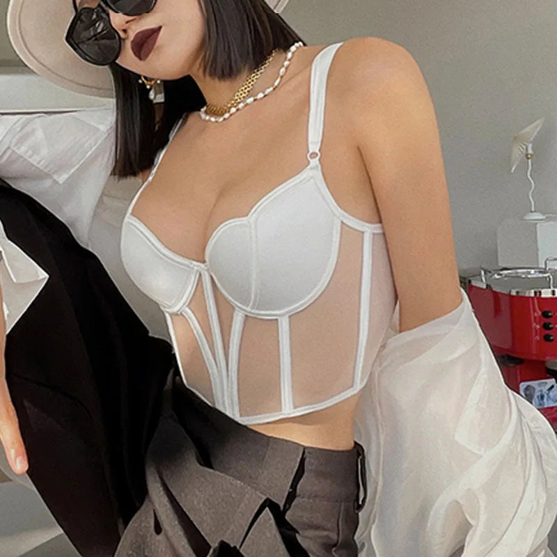 Push Up Transparent Lingerie Shaper Bra