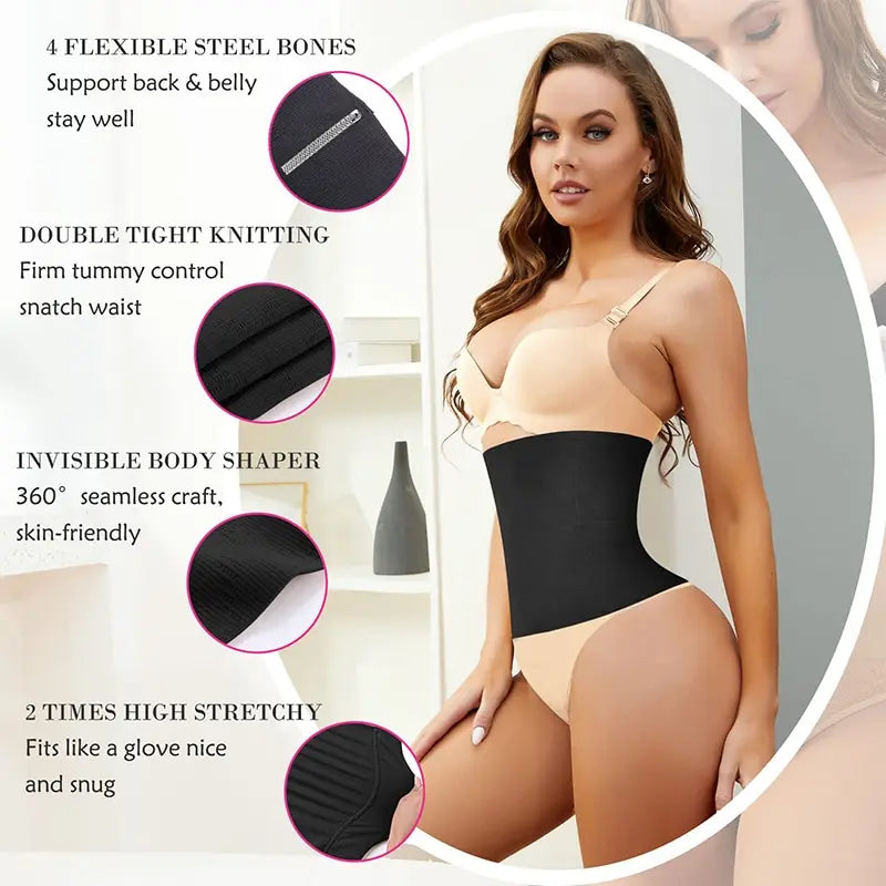 Buy Pour Moi Black Hourglass Shapewear Firm Tummy Control Thong from Next  Hungary