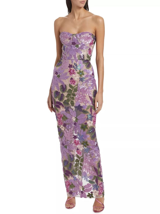 Bethany  Luxury Lavender Dress