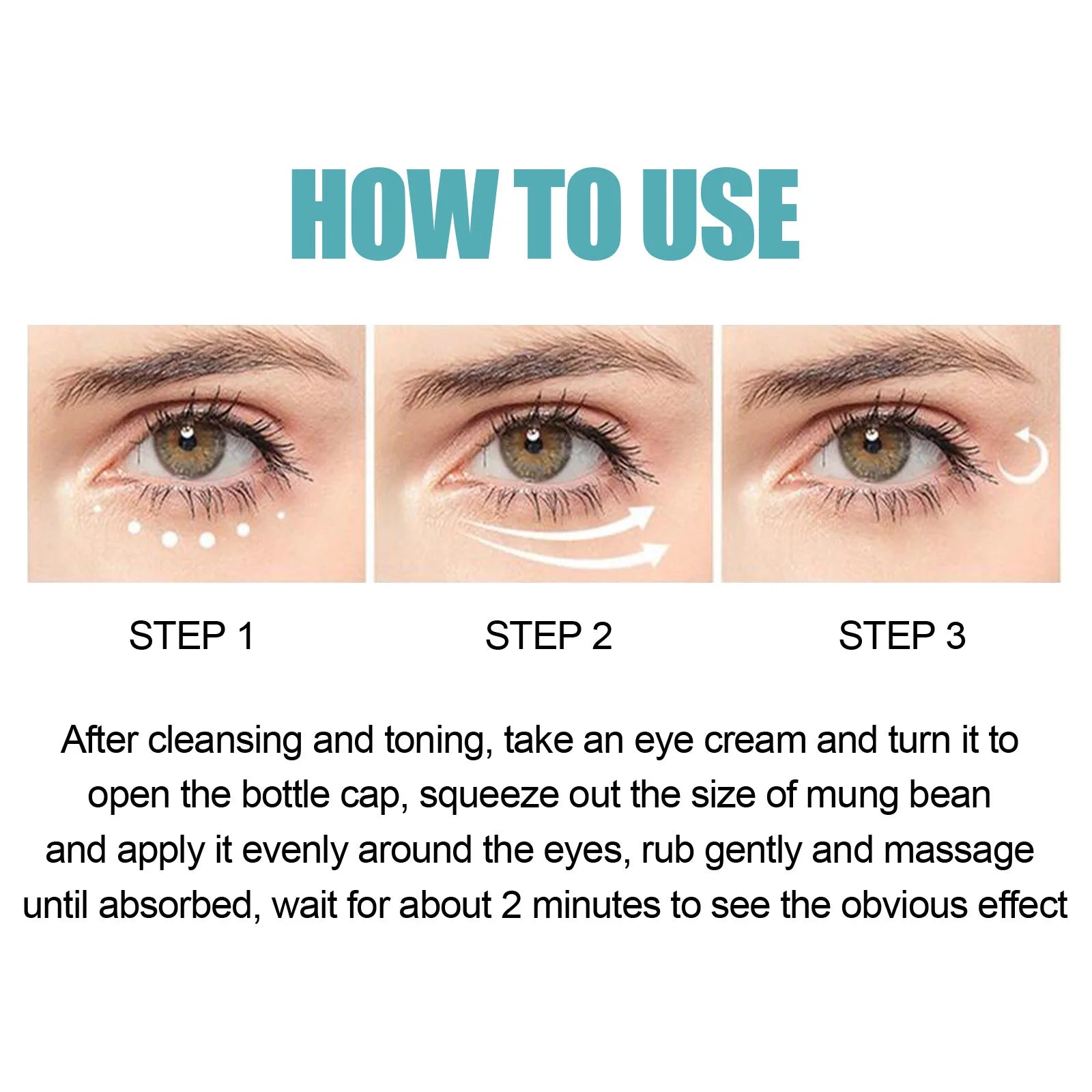 Crema Instantánea para Ojos: Reduce Arrugas, Ojeras y Bolsas para una Piel Firme y Radiante en tan solo 5 minutos cosmedico