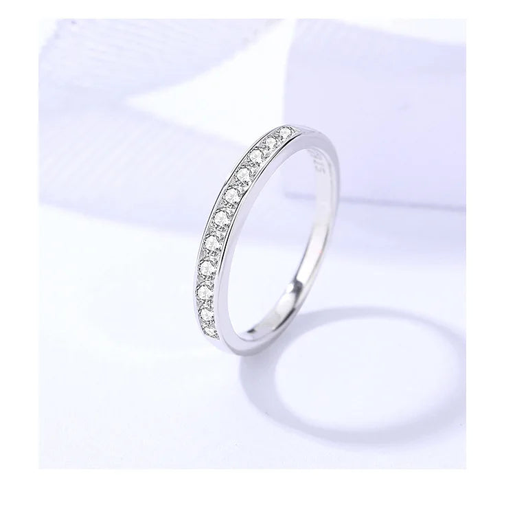 Ava 100% 925 Sterling Silver 2 Carat Moissanite