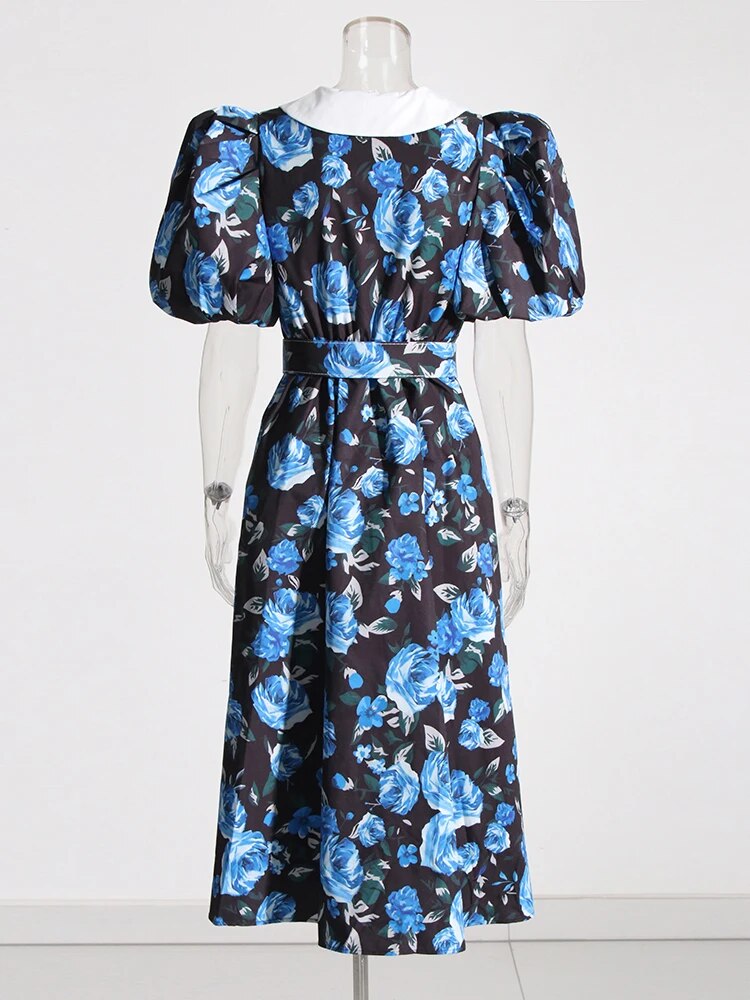 Casaul Floral Printing Dresses