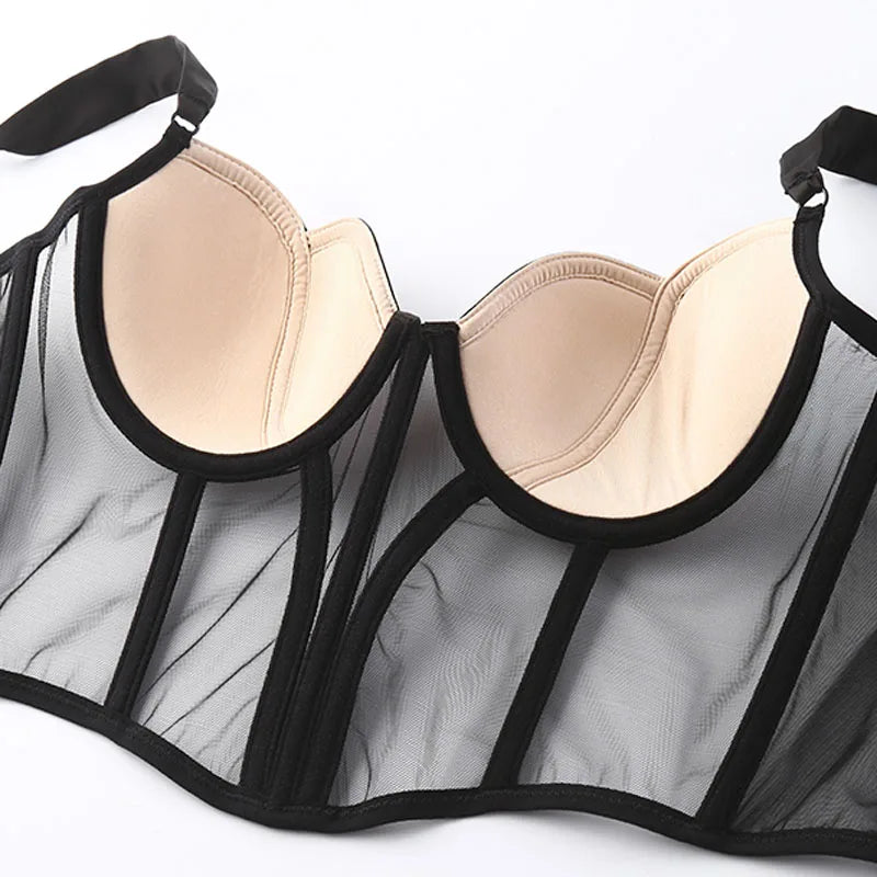 Push Up Transparent Lingerie Shaper Bra